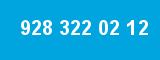 928 322 02 12 928 322 02 12